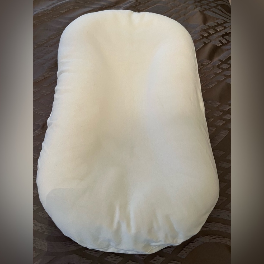 Snuggle Me Infant Lounger and cover